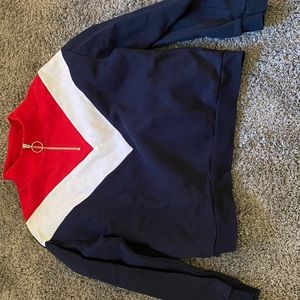 H&M Multi-Color Quarter Zip